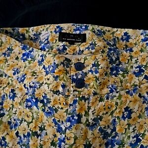 A.P.C. rue madam Paris floral skirt